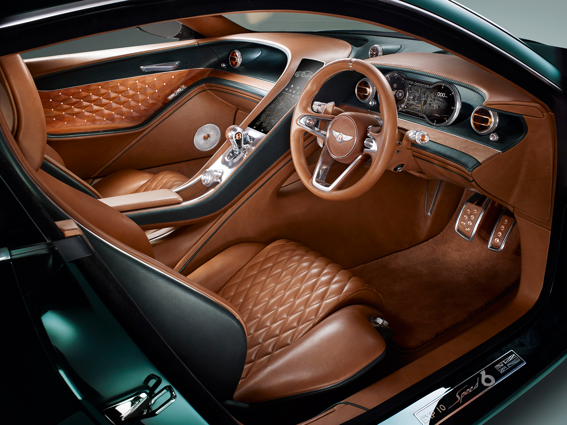 Bentley EXP 10 Speed 6 - intérieur
