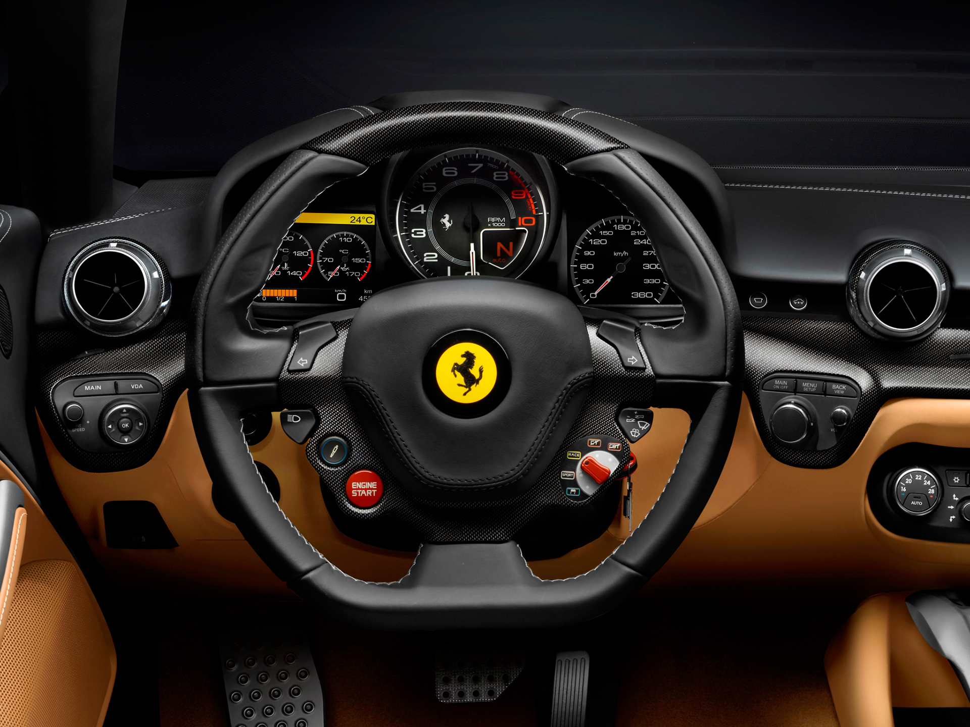 Ferrari F12berlinetta - volant / racing wheel