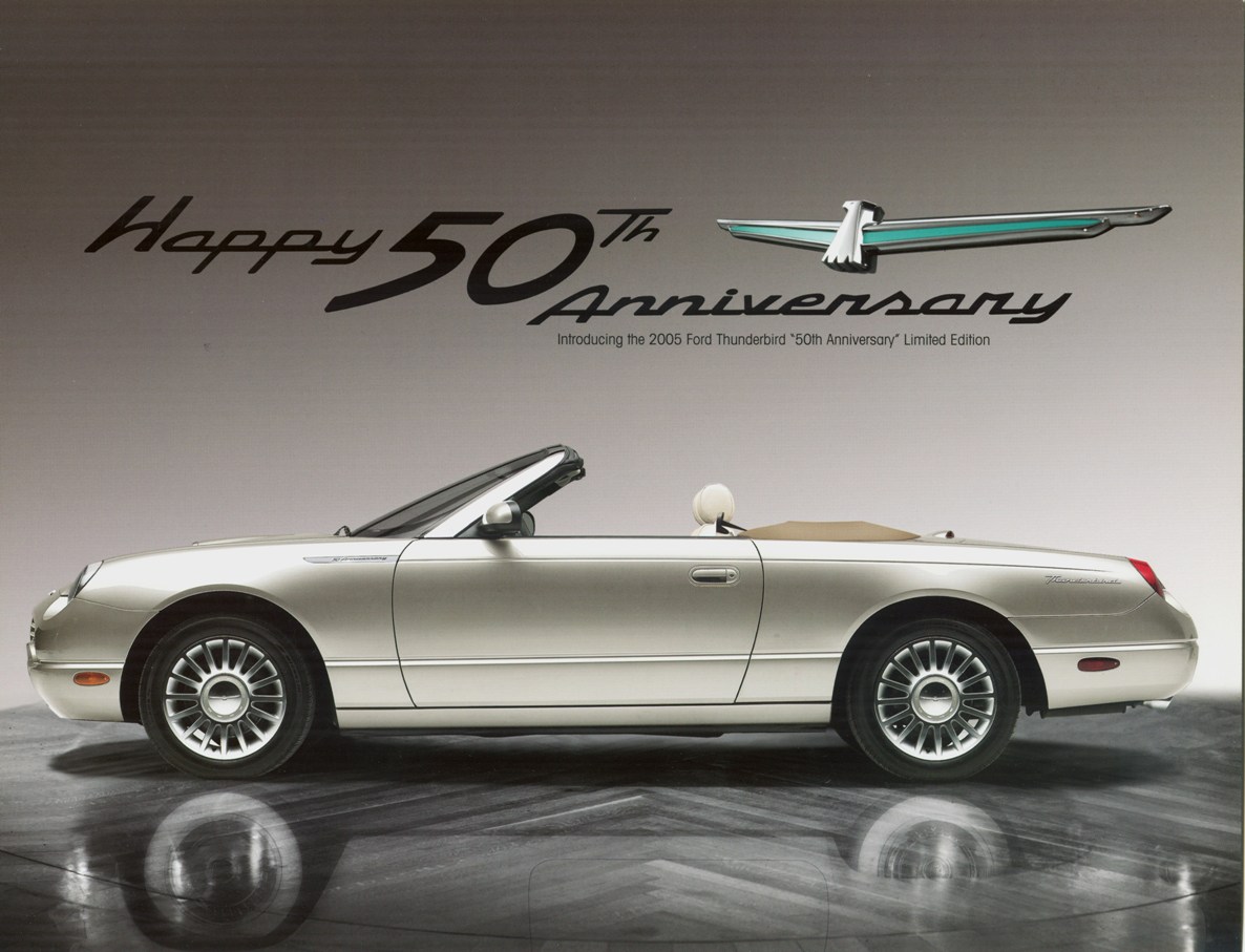 Ford Thunderbird 50th Anniversary Edition - 2005 - via Ford Worldwide Advertising 