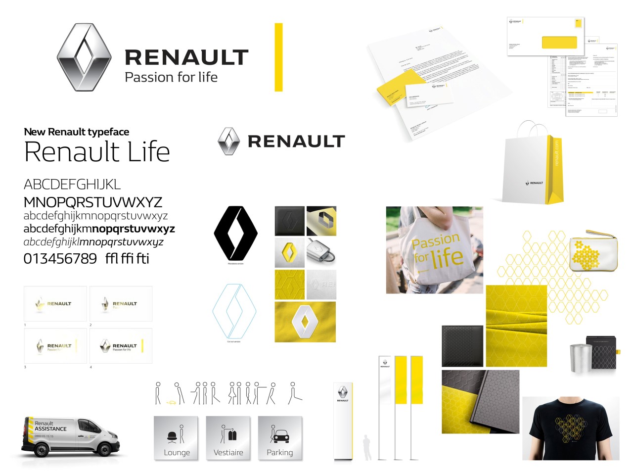 Nouvel univers de marque du constructeur Renault